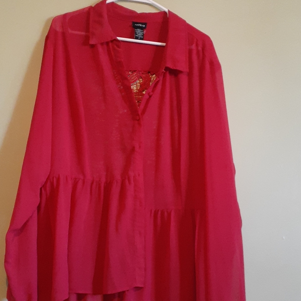 NWOT Torrid blouse